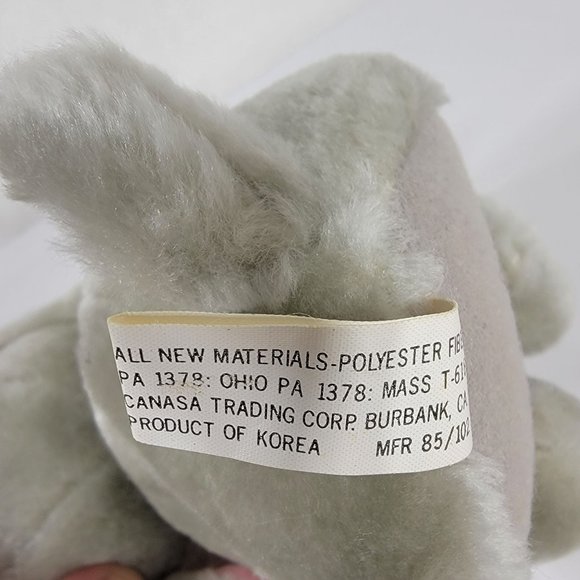 Vintage Disneyland Walt Disney World Dumbo Elephant 8" Plush Stuffed Animal Toy - Picture 9 of 9